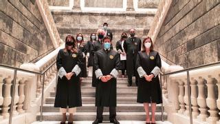 Tres jueces juran sus cargos como magistrados ante la Sala de Gobierno del TSJCyL